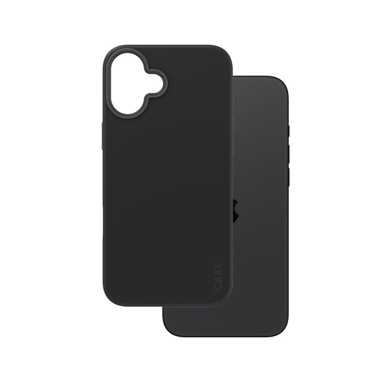 CARE by PanzerGlass - Case - Black - MagSafe - iPhone 16 Plus