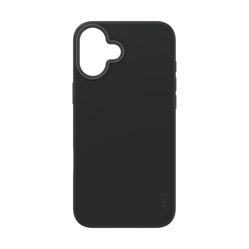 CARE by PanzerGlass - Case - Black - MagSafe - iPhone 16 Plus