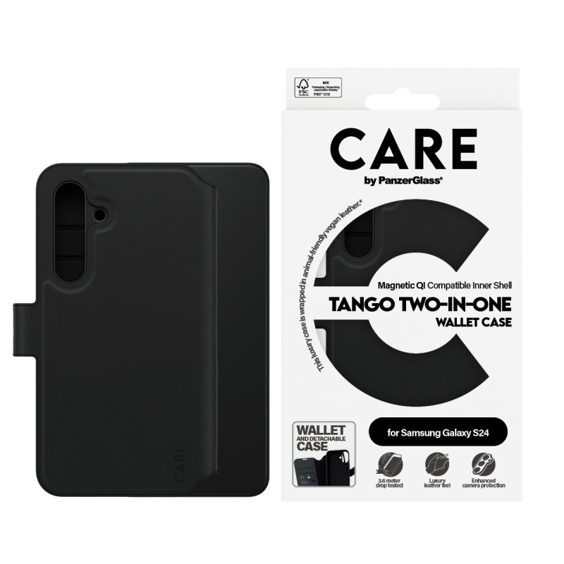 PanzerGlass CARE by Feature Case 2-in1 MagSafe Samsung S24 coque de protection pour téléphones portables Housse