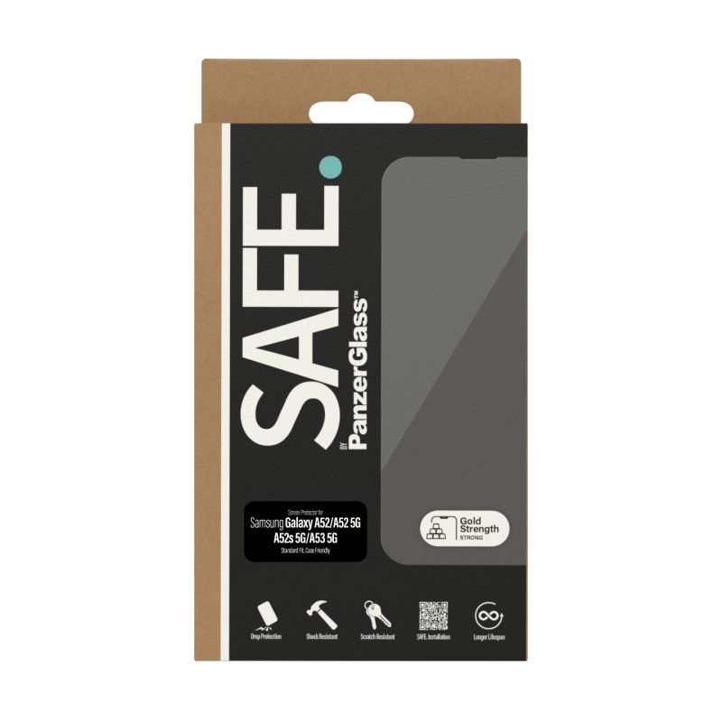 SAFE by PanzerGlass - Screen Protector - Samsung Galaxy A52/A52 5G/A52s 5G/A53 5G - Ultra-Wide Fit