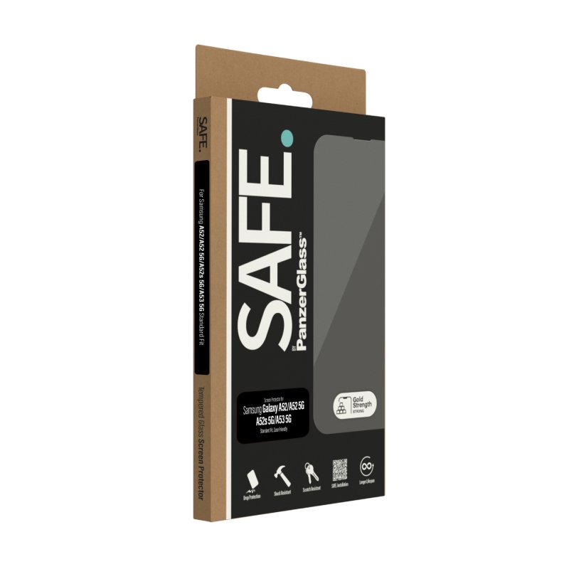 SAFE by PanzerGlass - Screen Protector - Samsung Galaxy A52/A52 5G/A52s 5G/A53 5G - Ultra-Wide Fit