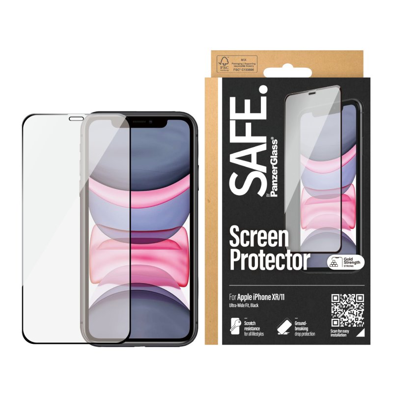 PanzerGlass SAFE95005 écran et protection arrière de téléphones portables Protection d'écran transparent Apple 1