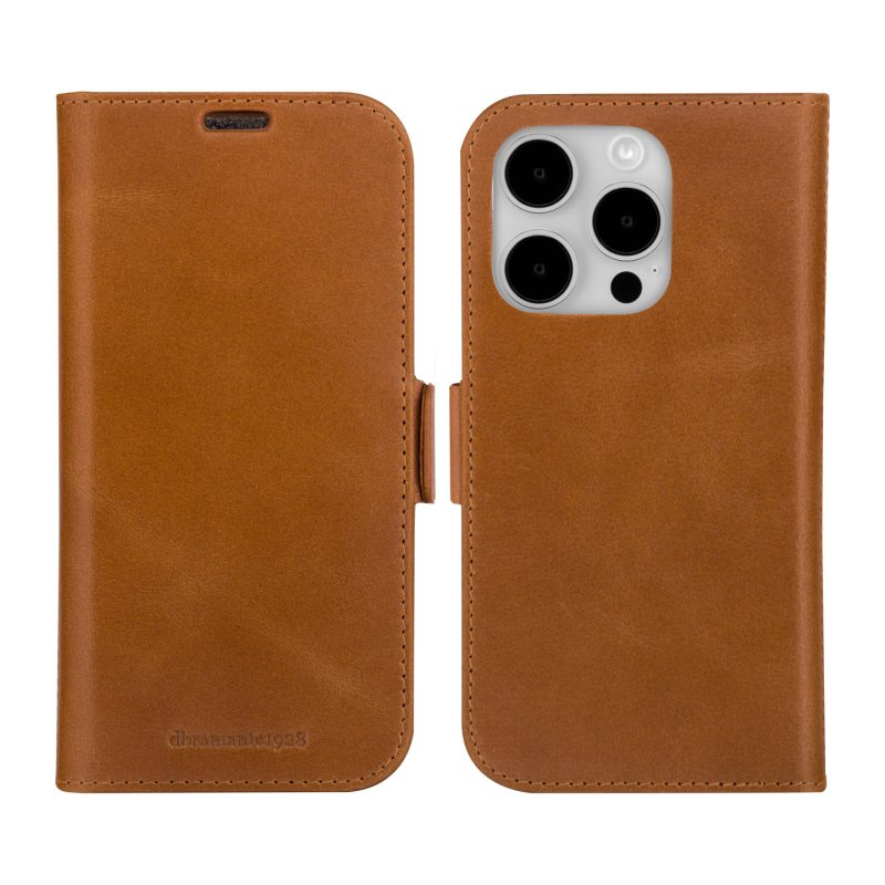 dbramante1928 - Lynge Flip Case - iPhone 15 Pro Max - Tan