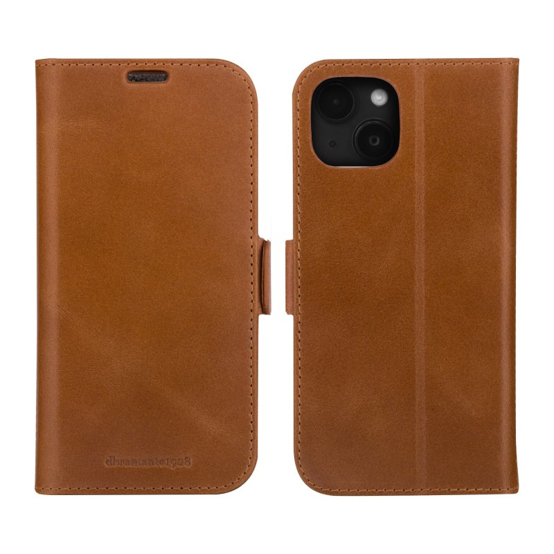 dbramante1928 Copenhagen Flip Case - iPhone 15 - Tan