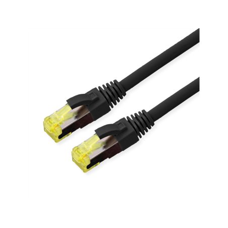 ROLINE 21.15.0749 networking cable Black 0.3 m Cat6a S/FTP (S-STP)