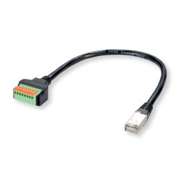 ROLINE Câble RJ45M - Push-Terminal Block