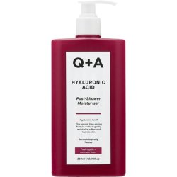 Q A Hyaluronic Acid Post-Shower Moisturiser for Hydrating Body Care 250ml