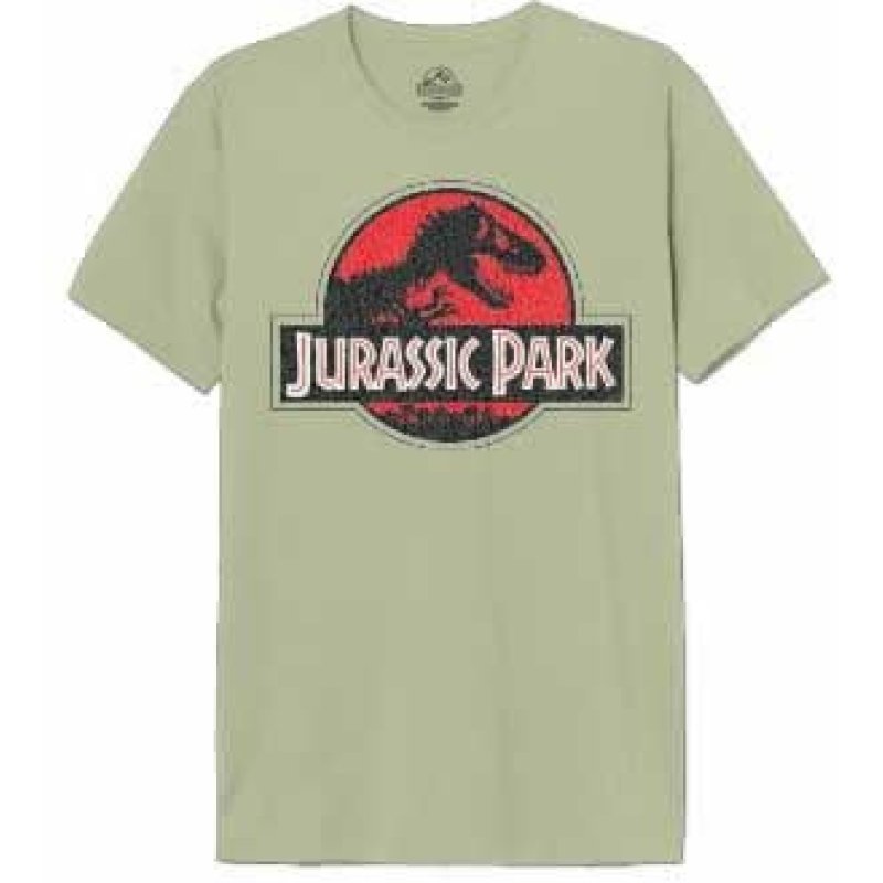 JURASSIC PARK - Grunge logo jurassic - T-Shirt Homme (XL)