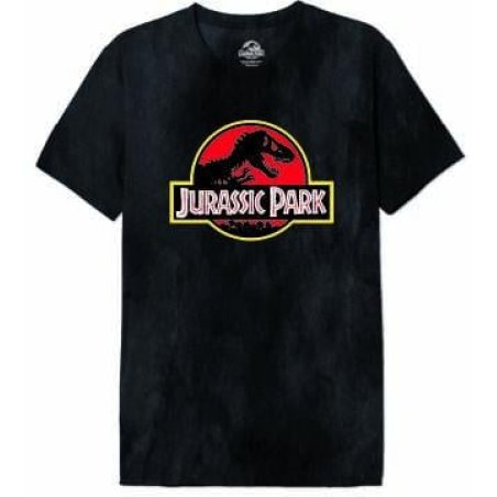 JURASSIC PARK - Logo classic stone wash - T-Shirt Homme (L)