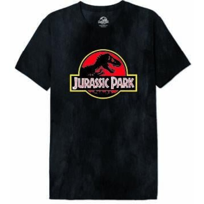 JURASSIC PARK - Logo classic stone wash - T-Shirt Homme (M)
