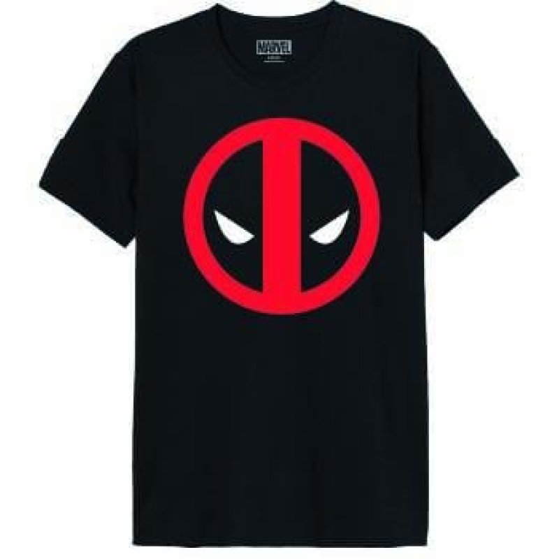 MARVEL - Deadpool Logo Puff - T-Shirt Homme (S)