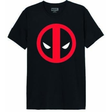 MARVEL - Deadpool Logo Puff - T-Shirt Homme (S)