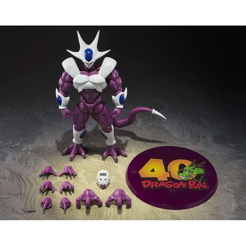 DRAGON BALL - Cooler "40ème Anniversaire" -Figurine S.H. Figuarts 19cm