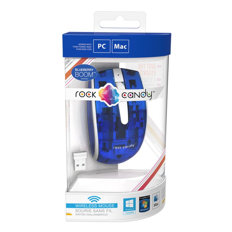 PDP Blueberry Boom souris RF sans fil Optique