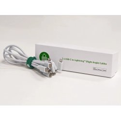 LocknCharge LNC10500 câble USB 0,3 m USB C Blanc