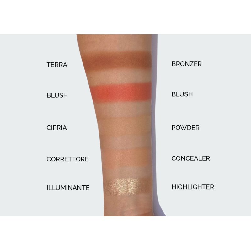 PUPA Milano Never Without Palette 003 Dark Skin 15.2g