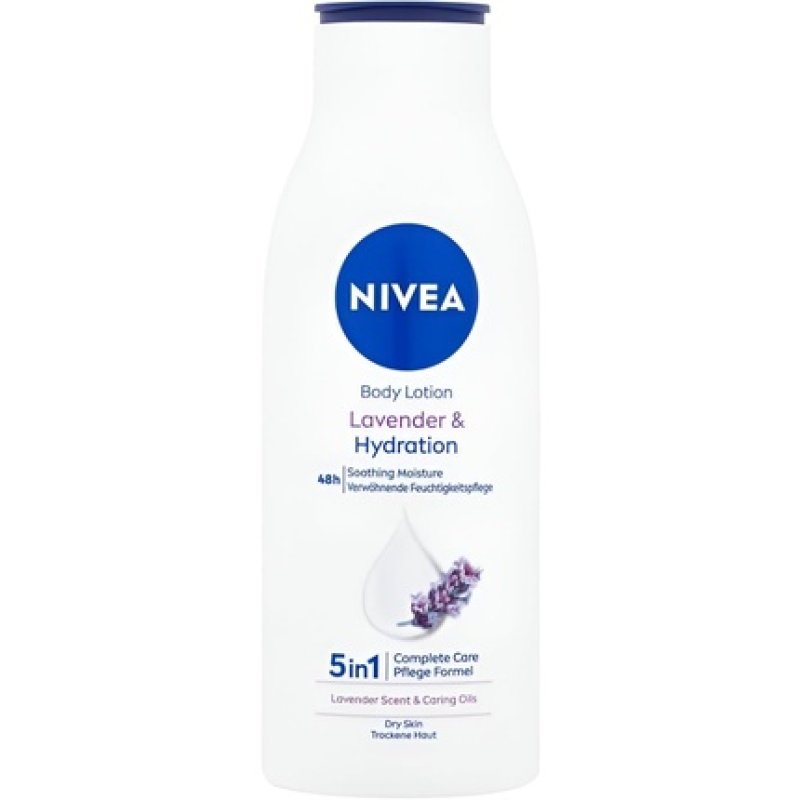 NIVEA Body Lotion Lavender & Hydration Intense Moisture 48h 400ml