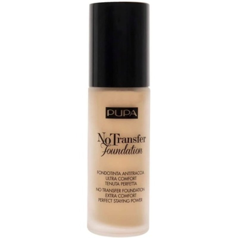 Pupa Milano No Transfer Foundation SPF 15 300 Natural Skin 1.01oz Foundation Color 2 for Women
