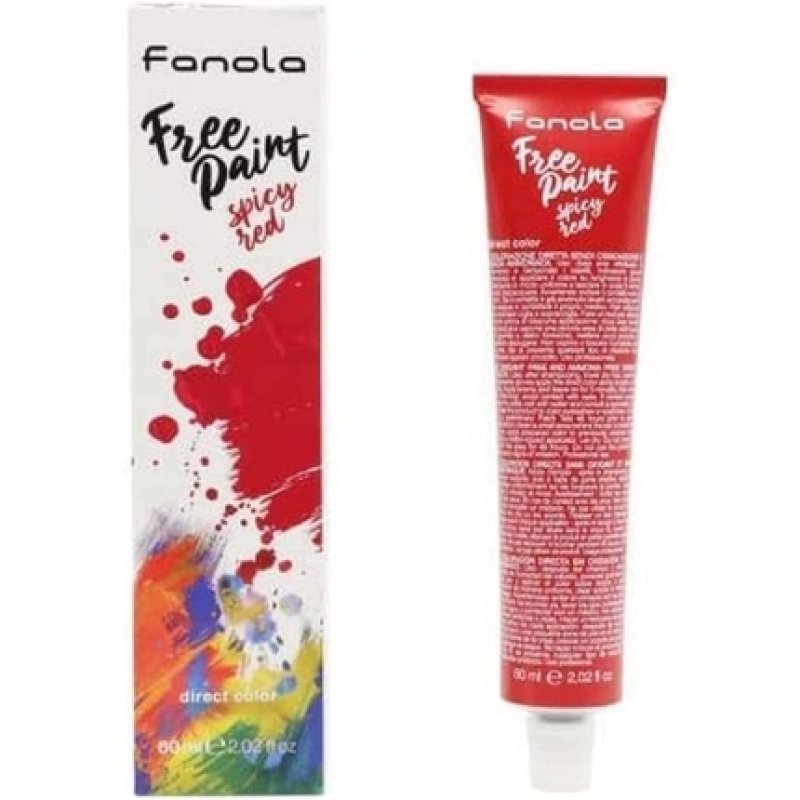 Fanola Free Paint Spicy Red 100ml