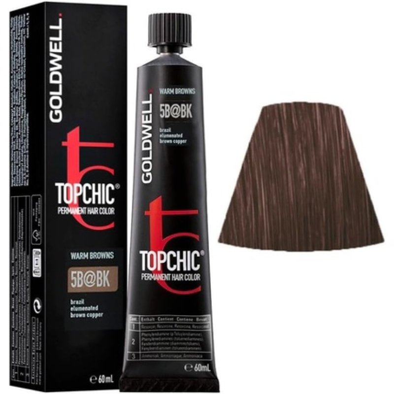 GOLDWELL Topchic 5B@BK Hair Color 60ml