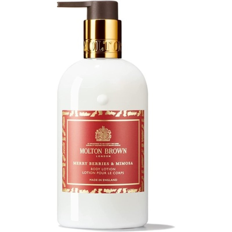 Molton Brown Merry Berries and Mimosa Body Lotion Pink
