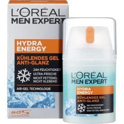 L'Oreal Men Expert Hydra Energy Cooling Moisturizing Gel Anti-Shine 50ml