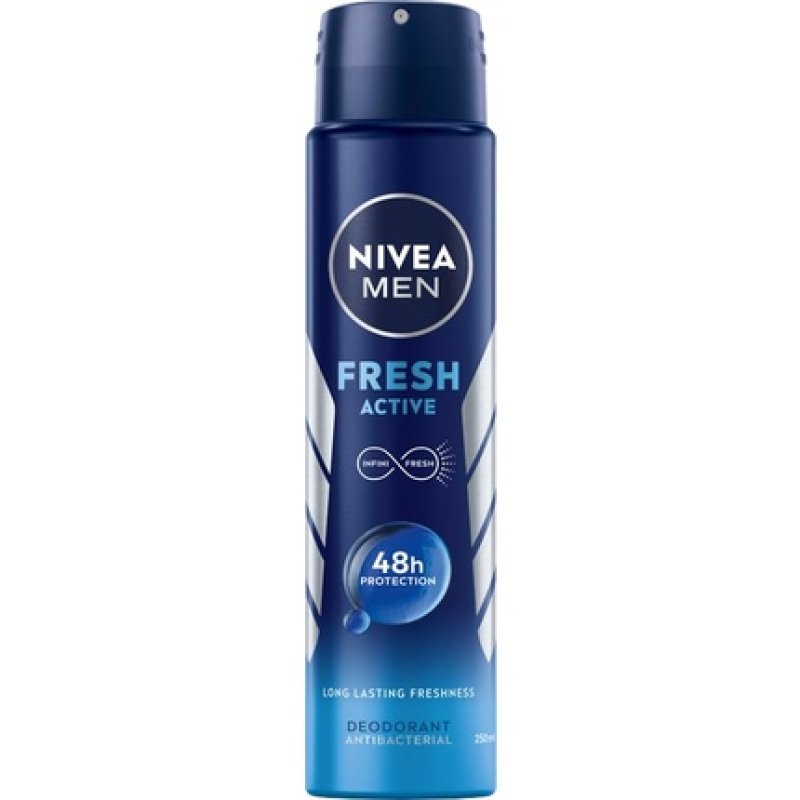 NIVEA MEN Fresh Active Deodorant Spray 250ml