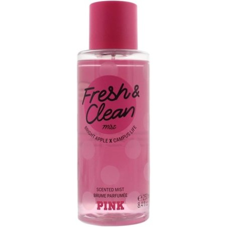 Victoria's Secret Clear Secret Pink Body Mist Fresh & Clean 250ml