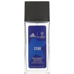 Adidas UEFA STAR Edition Refreshing Men's Deodorant Natural Spray Citrus Scent 75ml