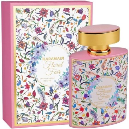 Al Haramain Floral Fair Extrait de Parfum Spray 100ml Arabian Perfume for Women Luxury Unisex Fragrance