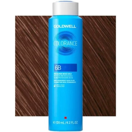 Goldwell Colorance 6B Gold Brown Warm Browns Hair Color 120ml