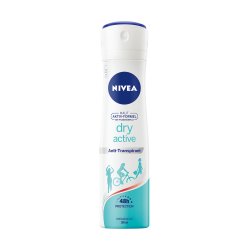 Nivea Dry Active Anti-Perspirant Deodorant Spray, 150 ml