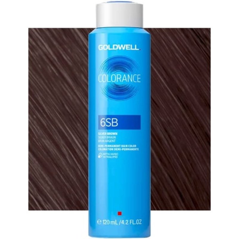Goldwell Colorance Cool Browns 6SB Brun Argent 120ml