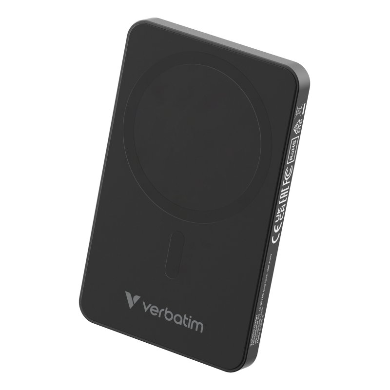 Verbatim Charge 'n' Go Essentials 5000 mAh Recharge sans fil Noir