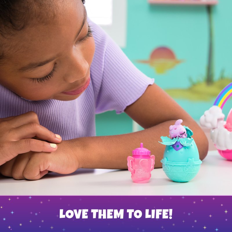 Hatchimals - Alive Neon Rainbow Basket - (6072741)