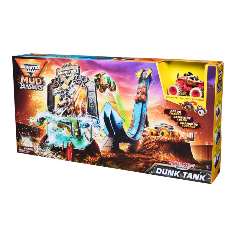 Monster Jam - 1:64 Mud Blasters Dunk Tank Playset - (6072014)