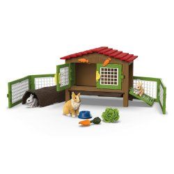 Schleich FARM WORLD Kaninchenstall