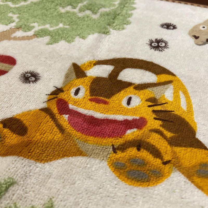 Mon voisin Totoro serviette de toilette Bus Stop 25 x 25 cm