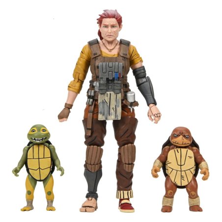 Tortues Ninja (The Last Ronin The Lost Years) figurine Synja Grammy April with Baby Yi & Moja 18 cm