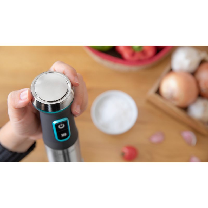 Cecotec Power TitanBlack 1200 XL PerfectCream&Crush Immersion blender 1200 W Black, Green, Stainless steel