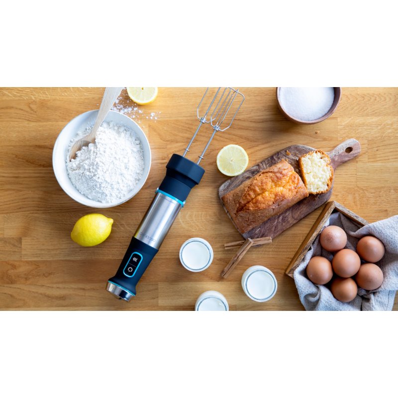 Cecotec Power TitanBlack 1200 XL PerfectCream&Crush Immersion blender 1200 W Black, Green, Stainless steel