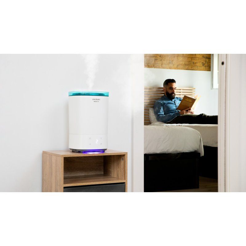 Cecotec BreezeCare 3000 humidifier 5.5 L Black, White 30 W