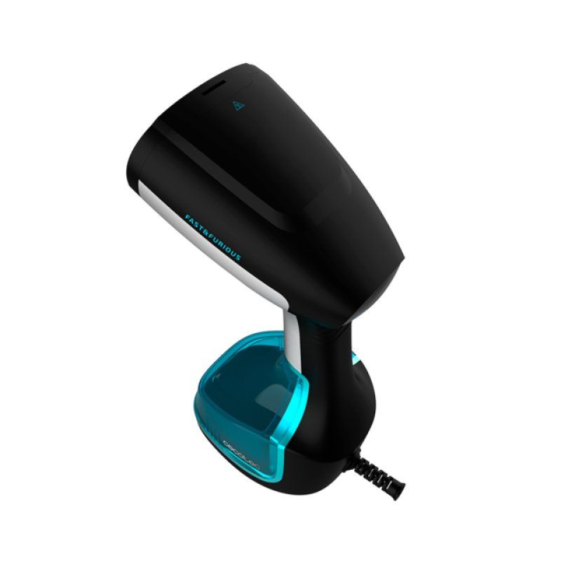 Cecotec Fast&Furious 4020 Force Handheld garment steamer 0.28 L 1400 W Black, Silver, Turquoise