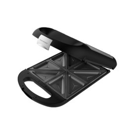 Cecotec 03111 gaufrier et appareil à croque-monsieur 1500 W Noir
