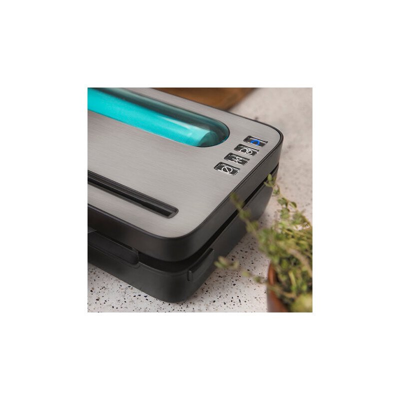 Cecotec SealVac 120 SteelCut vacuum sealer 750 mbar Black