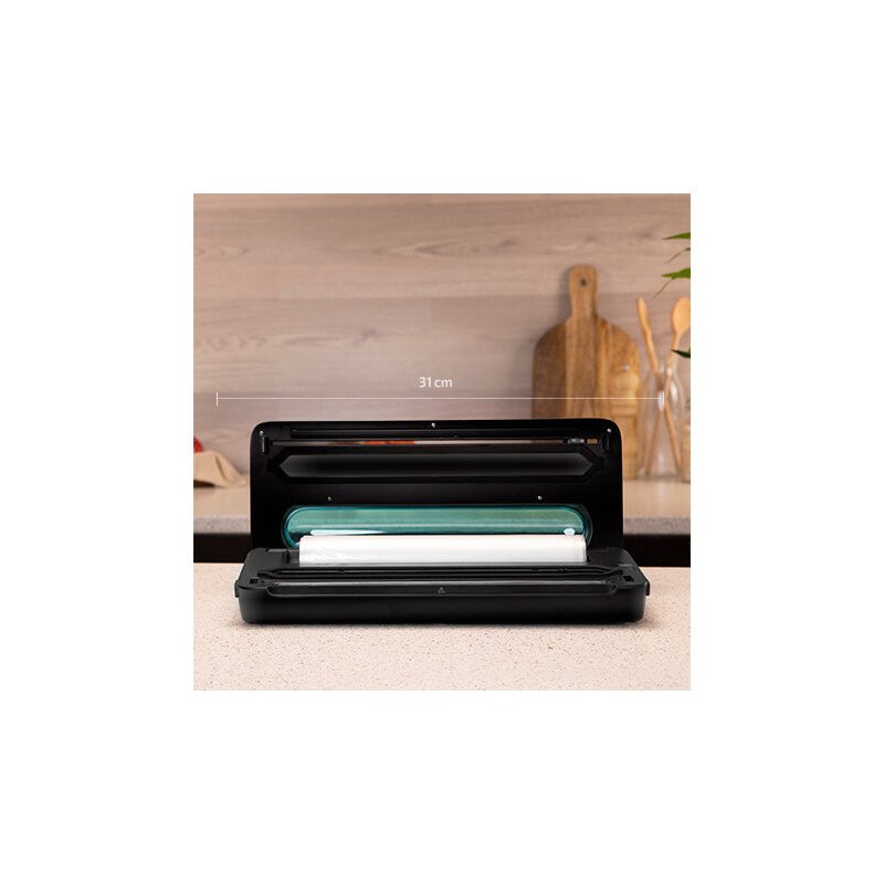 Cecotec SealVac 120 SteelCut vacuum sealer 750 mbar Black