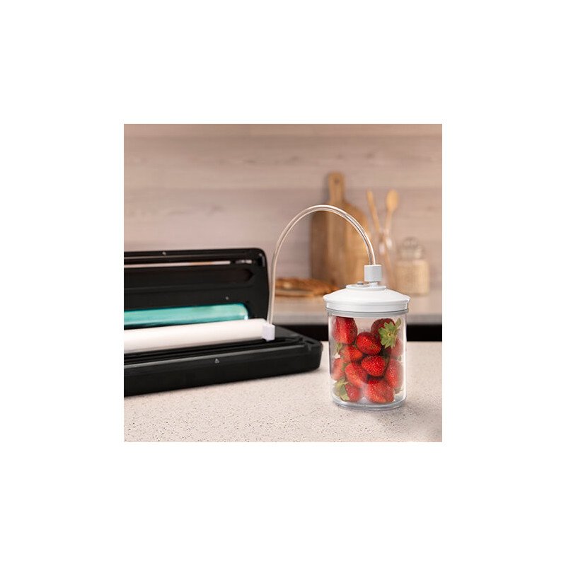 Cecotec SealVac 120 SteelCut vacuum sealer 750 mbar Black