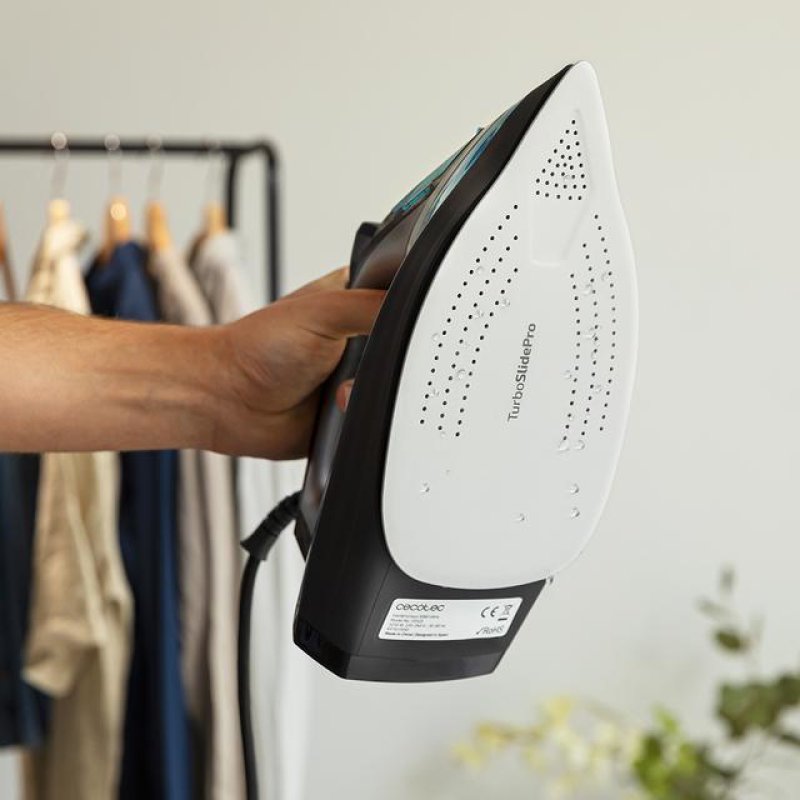 Cecotec Fast&Furious 5060 Ultra Steam iron Ceramic soleplate 3200 W Black, Silver, Turquoise