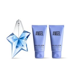 MUGLER Angel Eau de Parfum Women's Perfume Gift Set Ambery & Woody with Bergamot Praline and Patchouli Long Lasting