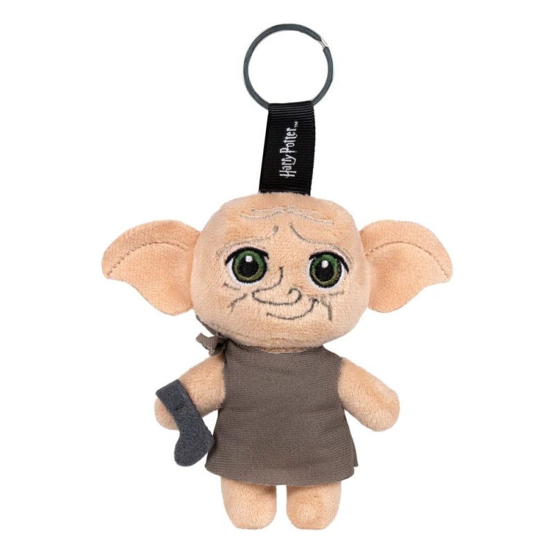 Harry Potter porte-clés peluche avec anneau métallique Dobby 10 cm